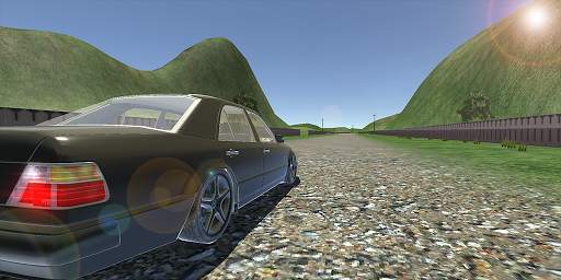 Benz E500 W124 Drift Simulator:Car Games Racing 3D screenshot 1