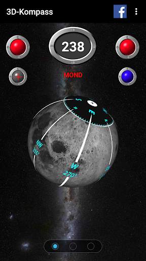 3D Ball Kompass und animierte Tapete screenshot 2