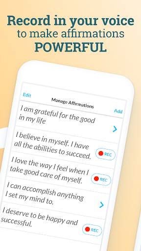 ThinkUp: Positive Affirmations screenshot 3