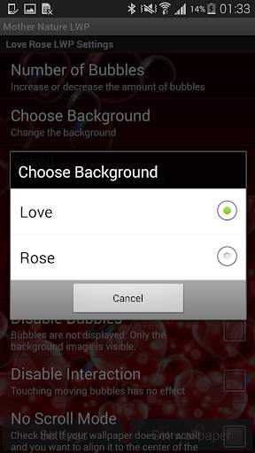 Love Rose Free Live Wallpaper screenshot 4