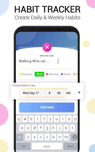 Habit Tracker-Goal Planner App screenshot 2