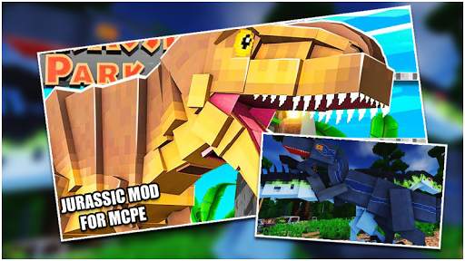 Jurassic Mod For Minecraft Pe-Dinosaurs mod screenshot 2