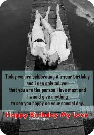 Happy Birthday My Love screenshot 4