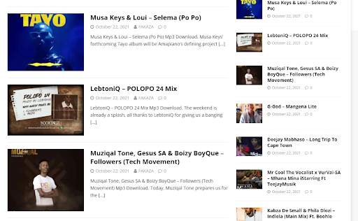 Fakaza Piano screenshot 2