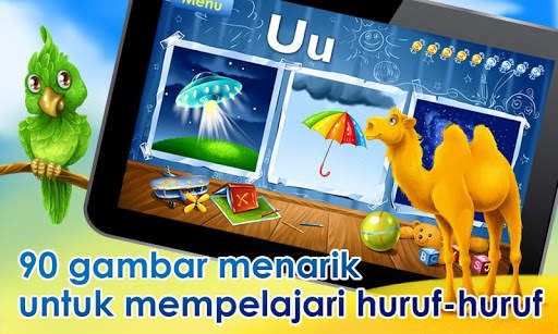 Permainan alfabet untuk anak screenshot 1