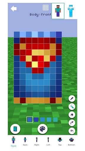 Custom Skin Editor Lite for Minecraft screenshot 2