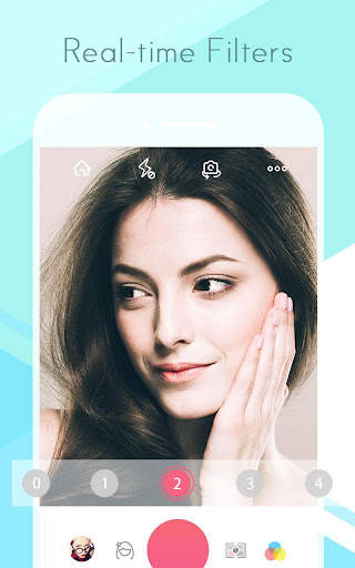 Candy Selfie Lite: beauty cam screenshot 1