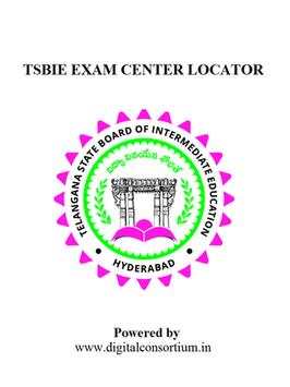 TSBIE EXAM CENTER LOCATOR screenshot 1