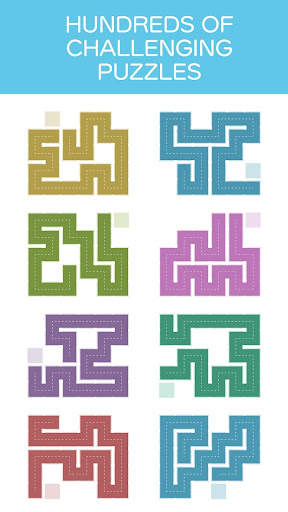 Fill - one-line puzzle game screenshot 1