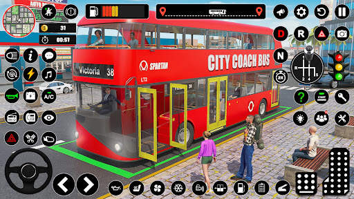 Bus Simulator : 3D Bus Games screenshot 6