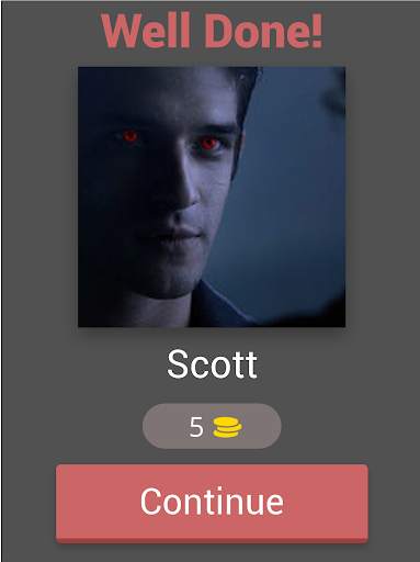 Character quiz: Teen Wolf screenshot 16