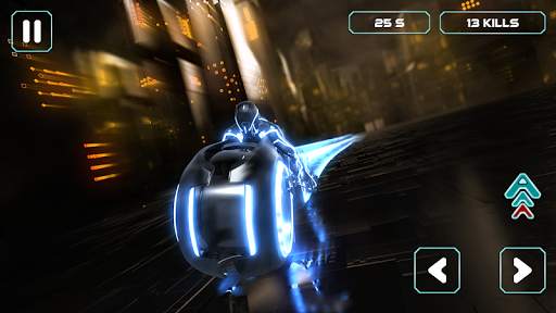 Neon Race - Light Bike Race screenshot 2