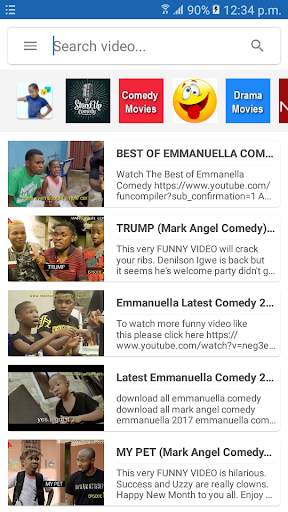 Nigerian Comedy Video - Free & Funny screenshot 1