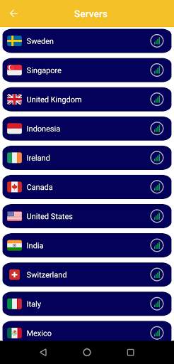 OZB Unlimited Free VPN - Secure & Private Proxy screenshot 3