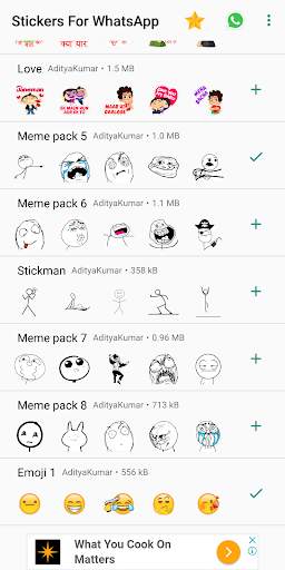 Stickers for WhatsApp WAStickerApps screenshot 7
