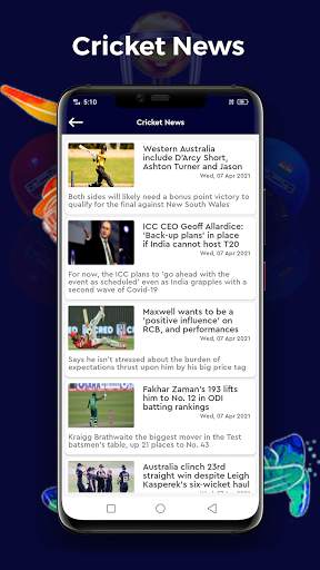 Cricket Live - Live Cricket Score & Streaming screenshot 6
