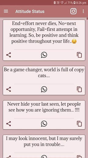 English Status 2020 screenshot 2