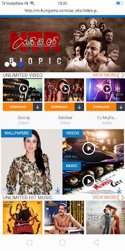Hungama  Video World screenshot 1