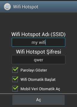 Wifi Hotspot screenshot 1