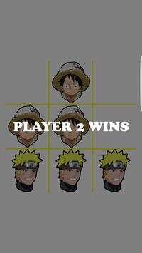 Tic Tac Toe - Luffy Vs Naruto screenshot 3