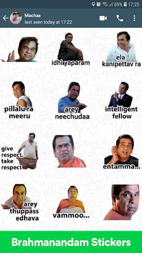 Kirrak: Telugu stickers, WA Status WAStickerApps स्क्रीनशॉट 2