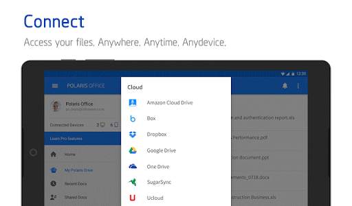 Polaris Office for LG screenshot 15