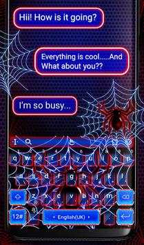Marvelous Spider Keyboard Theme screenshot 4