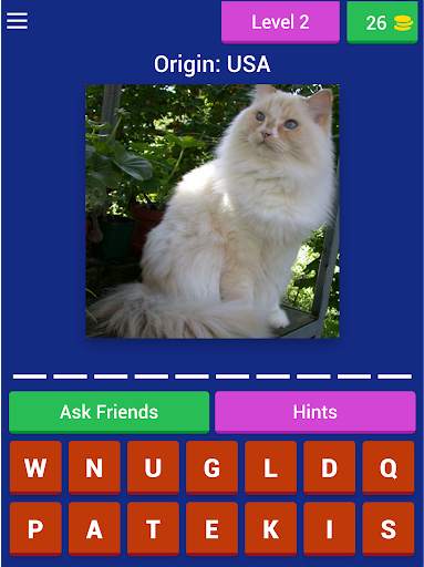 Cat Breed Quiz Game (Cat Game) screenshot 12