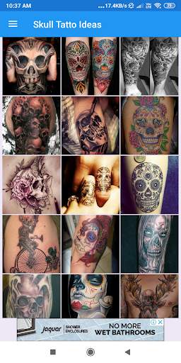 Skull Tatto Ideas: HD images, Free Pics download screenshot 1