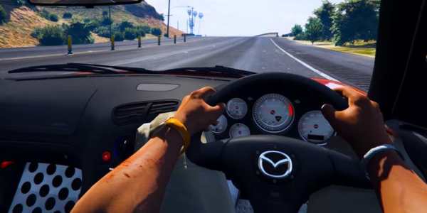 RX7 Driving Mazda Simulator screenshot 2