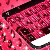 Tema Keyboard Cheetah Pink icon
