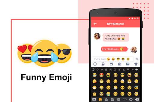 Funny Emoji for Emoji Keyboard screenshot 1