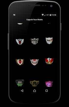 Cagoule Ghost Masks Photo Editor screenshot 3