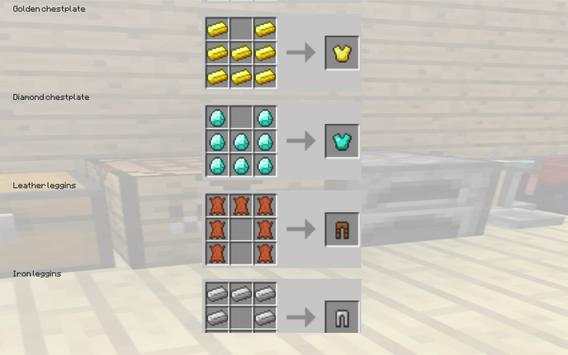 Crafting recipes for Minecraft screenshot 11