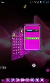 TSF Shell Theme Pink Light HD screenshot 4