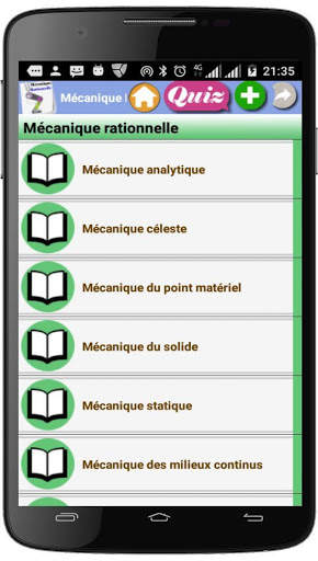 Cours de Mécanique Rationnelle screenshot 1