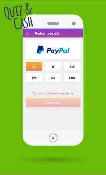 Quiz & Cash (Play and earn real cash) screenshot 7