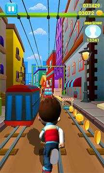 Paw Superhero Patrol Runner Subway Bus Adventure screenshot 1