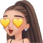 Emoji girl stickers - WAstickerapps on 9Apps