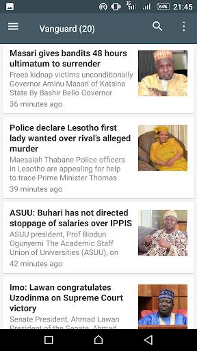 Nigerian News screenshot 2