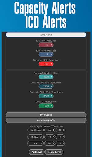 DiveProMe Scuba Diving Planner screenshot 11