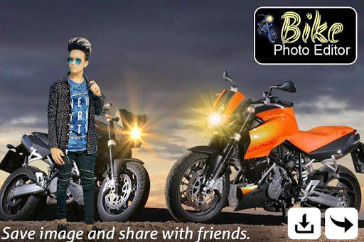 Bike Photo Frame Editor 6 تصوير الشاشة