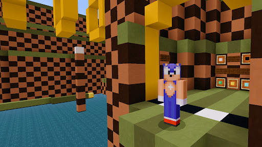 Sonic mod for Minecraft PE screenshot 2