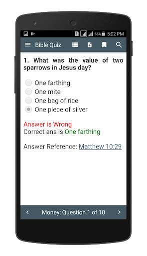 Bible Quiz - Endless скриншот 2
