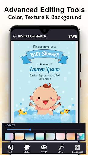Invitation Card Maker Greeting Ecards maker screenshot 5