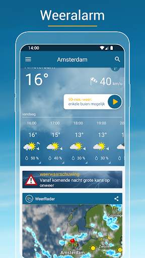Weer & Radar - regenradar screenshot 8