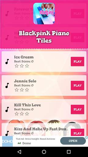 Blackpink Piano Tiles Offline - Love Sick Girl screenshot 2