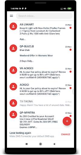 SMS Forwarder SMS Forwarding A screenshot 5