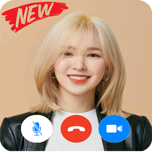 Fake Video Call Wendy Red Velvet &amp; Wallpaper icon
