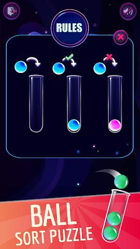 Ball Sort: Teka Susun Bola screenshot 1
